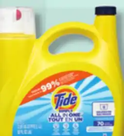 IGA TIDE LIQUID LAUNDRY DETERGENT offer
