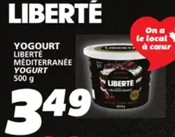 IGA LIBERTÉ MÉDITERRANÉE YOGURT offer
