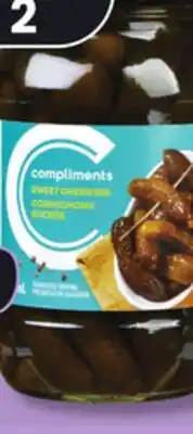 IGA COMPLIMENTS PICKLES offer