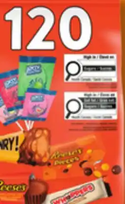 IGA HERSHEY'S (120) OR MORRIS (90) offer