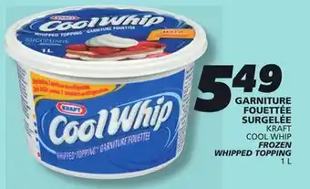 IGA KRAFT COOL WHIP FROZEN WHIPPED TOPPING offer