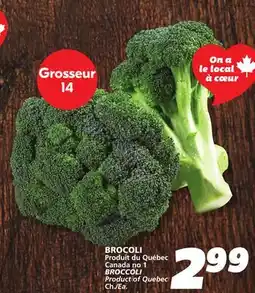 IGA BROCCOLI offer