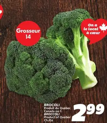 IGA BROCCOLI offer