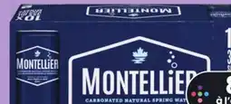 IGA MONTELLIER (10 x 355 mL) CARBONATED NATURAL SPRING WATER OR WATER-BASED DRINK offer
