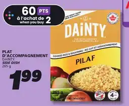 IGA DAINTY SIDE DISH offer