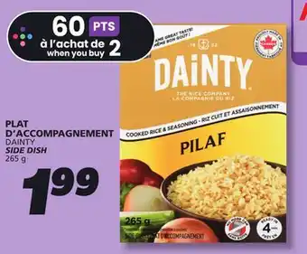 IGA DAINTY SIDE DISH offer