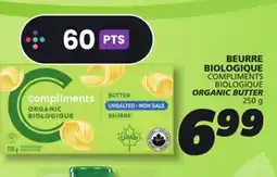 IGA COMPLIMENTS BIOLOGIQUE ORGANIC BUTTER offer