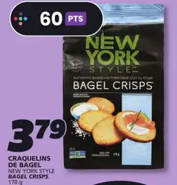IGA NEW YORK STYLE BAGEL CRISPS offer