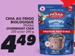 IGA PRANA OVERNIGHT CHIA offer