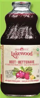 IGA LAKEWOOD ORGANIC JUICE offer