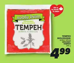 IGA NOBLE BEAN ORGANIC TEMPEH offer