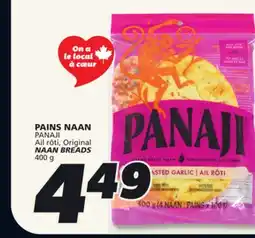 IGA PANAJI NAAN BREADS offer
