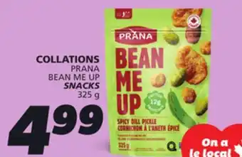 IGA PRANA BEAN ME UP SNACKS offer