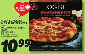 IGA OGGI FROZEN PLANT-BASED PIZZA offer