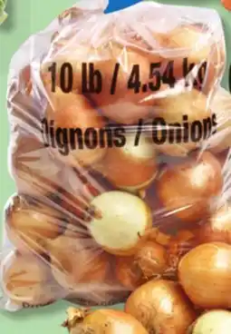 IGA ODD LOOKING YELLOW ONIONS offer