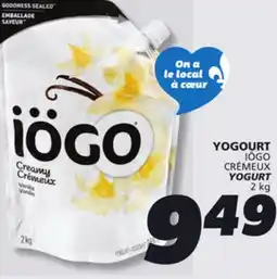 IGA YOGURT offer