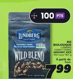 IGA LUNBERG FAMILY FARMS ORGANIC RICE offer