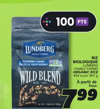 IGA LUNBERG FAMILY FARMS ORGANIC RICE offer