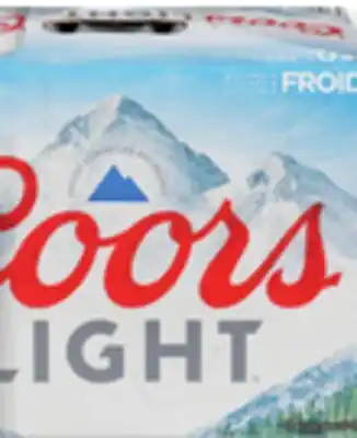 IGA COORS LIGHT BEER offer