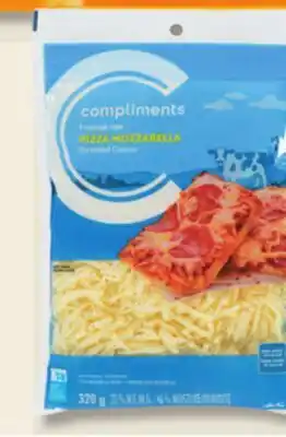IGA COMPLIMENTS SHREDDED CHEESE offer