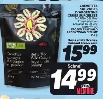 IGA MARINA DEL RAY FROZEN RAW WILD ARGENTINIAN SHRIMP offer