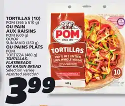 IGA POM TORTILLAS, FLATBREADS offer