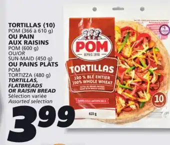 IGA POM TORTILLAS, FLATBREADS offer