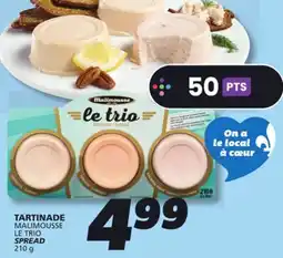 IGA SPREAD offer