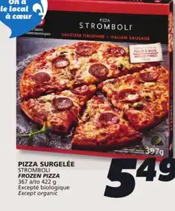 IGA STROMBOLI FROZEN PIZZA offer