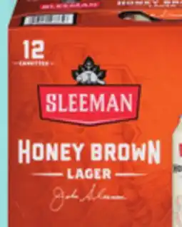 IGA SLEEMAN HONEY BROWN BEER offer