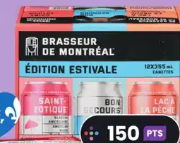 IGA BRASSEUR DE MONTRÉAL ÉDITION ESTIVALE BEER offer