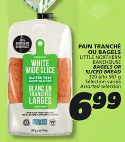 IGA LITTLE NORTHERN BAKEHOUSE BAGELS OR SLICED BREAD offer