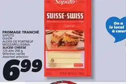 IGA SAPUTO SLICED CHEESE offer