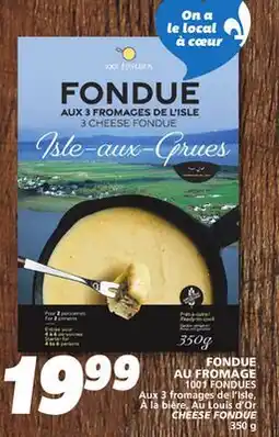 IGA FONDUE CHEESE FONDUE offer