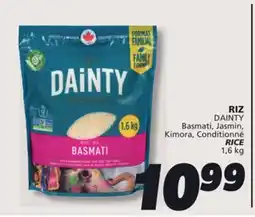 IGA DAINTY Basmati, Jasmin, Kimora, Conditionné RICE offer