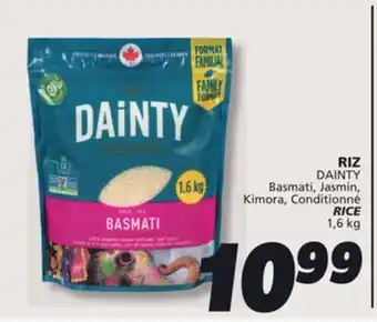 IGA DAINTY Basmati, Jasmin, Kimora, Conditionné RICE offer
