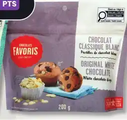 IGA CHOCOLATS FAVORIS CHOCOLATE DROPS offer