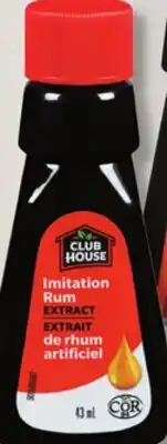 IGA CLUB HOUSE PURE OR ARTIFICIAL EXTRACT offer