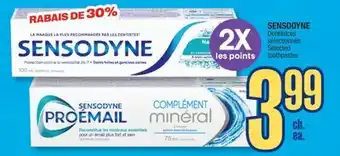 Jean Coutu SENSODYNE Selected toothpastes offer