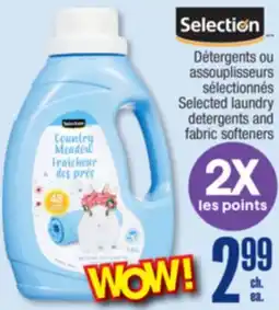 Jean Coutu Selection Selected laundry detergents and fabric softeners offer