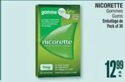 Jean Coutu NICORETTE Gums offer