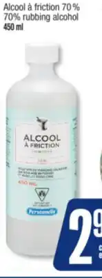 Jean Coutu ALCOOL 70% rubbing alcohol offer