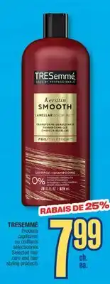 Jean Coutu TRESEMMÉ Selected hair care and hair styling products offer