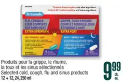 Jean Coutu PERSONNELLE Selected cold, cough, flu and sinus products offer
