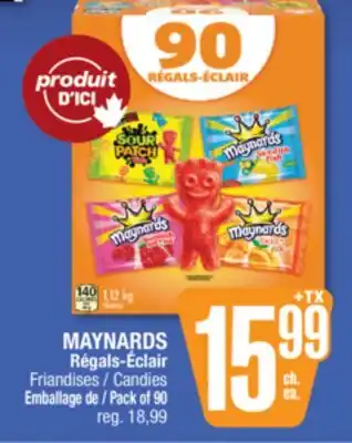 Jean Coutu MAYNARDS Régals-Éclair Candies offer