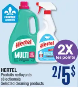 Jean Coutu HERTEL Selected cleaning products offer