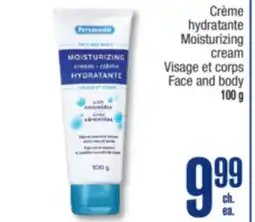 Jean Coutu PERSONNELLE Moisturizing cream Face and body offer
