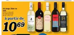 Marché Richelieu VIN ROUGE, BLANC OU ROSÉ | RED, WHITE OR ROSÉ WINE offer