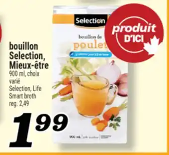 Marché Richelieu BOUILLON SELECTION, MIEUX-ÊTRE | SELECTION, LIFE SMART BROTH offer