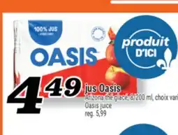 Marché Richelieu JUS OASIS | OASIS JUICE offer